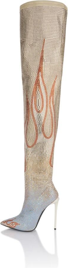 Philipp Plein Flame Over-knee Laarzen - Foto 2