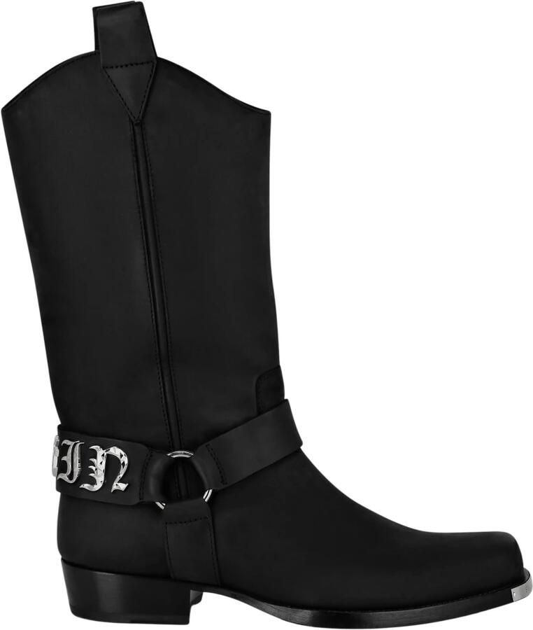 Philipp Plein Flat High Gothic Boot - Foto 2