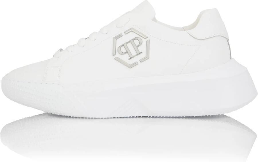 Philipp Plein Godzilla Hexagon Logo Chunky Sneakers - Foto 7