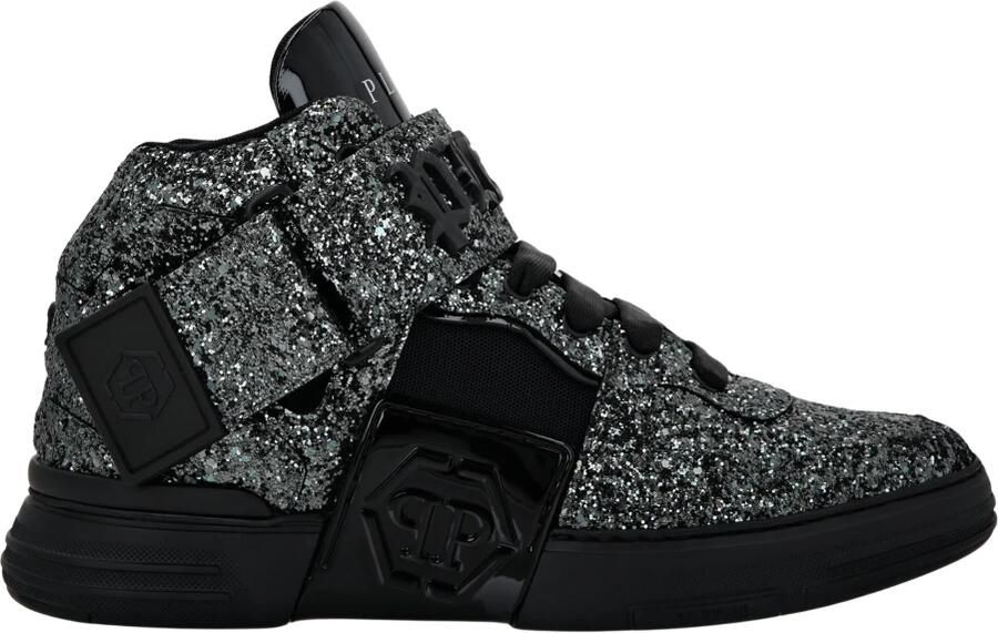 Philipp Plein Gothic Plein Mid-Top Sneakers