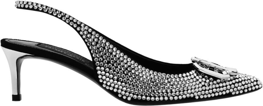 Philipp Plein Gothic Plein Slingback Pumps