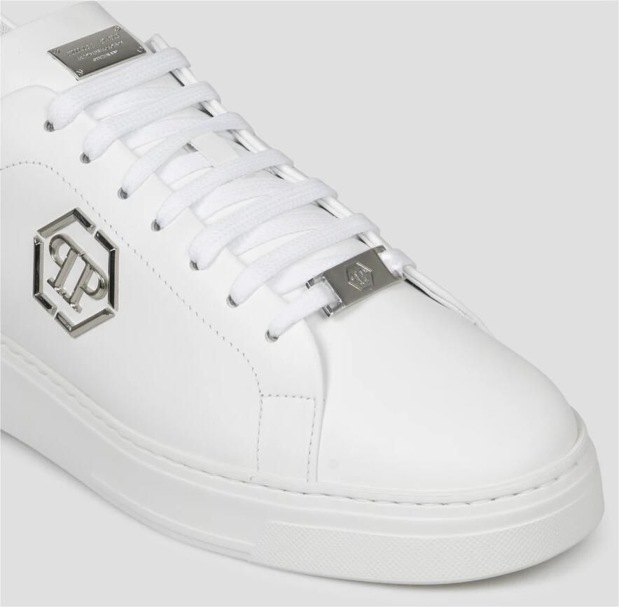 Philipp Plein Hexagon Low Top Sneakers Wit Heren