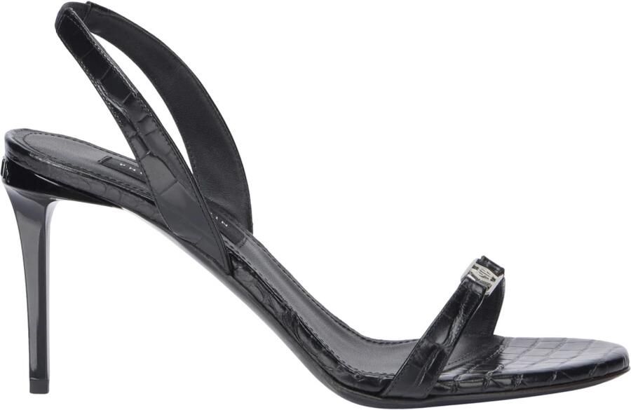 Philipp Plein High Heels Sandals Hexagon 9