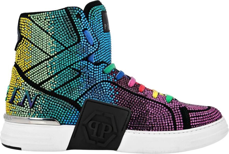 Philipp Plein High-Top Sneakers Phantom Kick$ - Foto 2