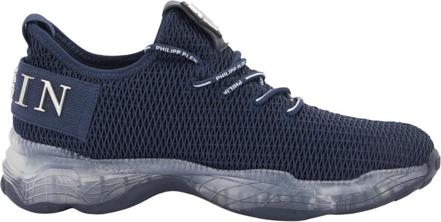 Philipp Plein Sneakers laag 'Hyper Shock' navy zilver