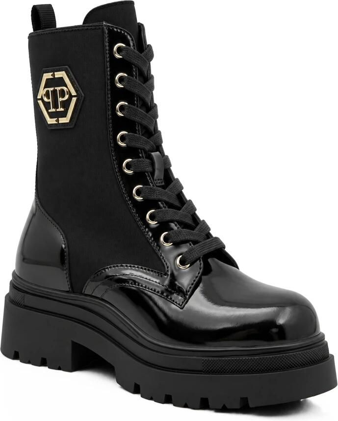 Philipp Plein Laarzen Mid Flat Hexagon - Foto 3