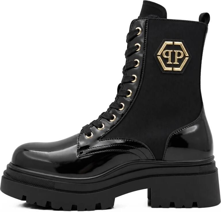 Philipp Plein Laarzen Mid Flat Hexagon - Foto 4