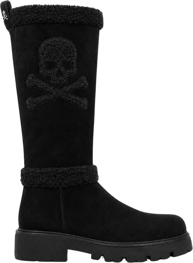Philipp Plein Laarzen Mid Flat SKULL