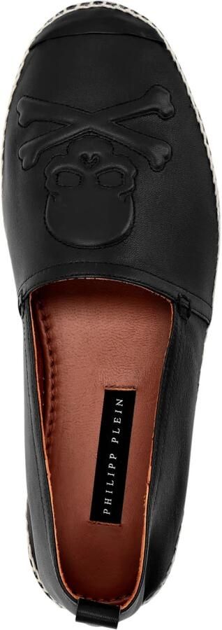 Philipp Plein Leather Espadrillas Skull - Foto 2