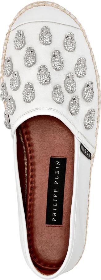 Philipp Plein Leather Espadrillas Skull - Foto 2