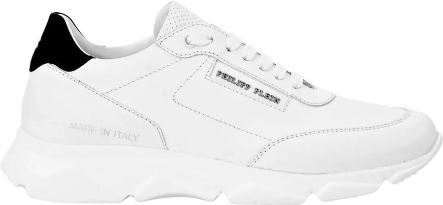 Philipp Plein Leather Lo-Top Sneakers