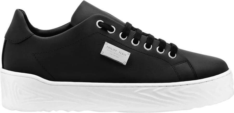 Philipp Plein Leather Lo-Top Sneakers