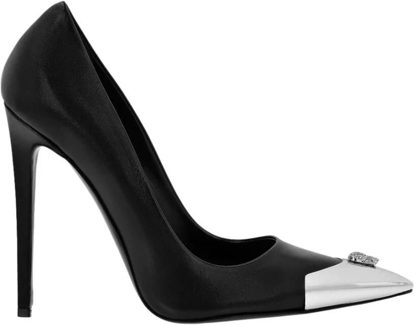 Philipp Plein Leren Decolleté Hoge Hakken Skull Strass - Foto 2