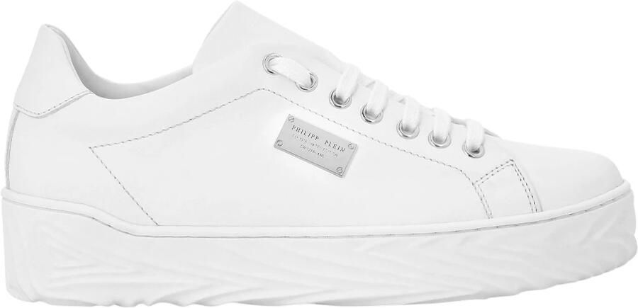 Philipp Plein Leren Lo-Top Sneakers