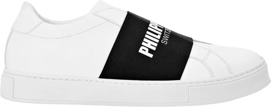 Philipp Plein Leren Lo-Top Sneakers