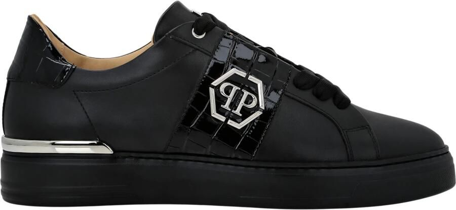 Philipp Plein Leren Lo-Top Sneakers