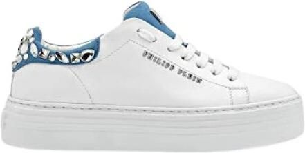 Philipp Plein Leren Sneakers met Details