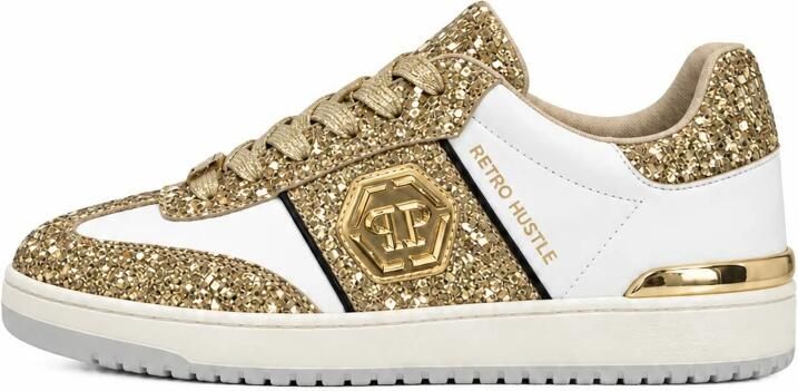 Philipp Plein Lo-Top Sneakers Glitter - Foto 4