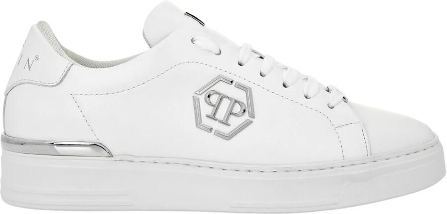 Philipp Plein Hexagon Low Top Sneakers Wit Heren - Foto 3