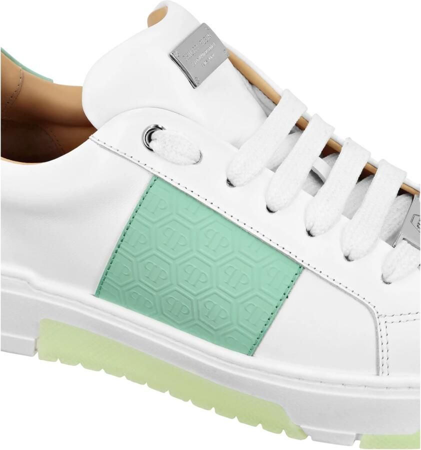 Philipp Plein Casual Sneakers in Paars en Zwart Green Heren