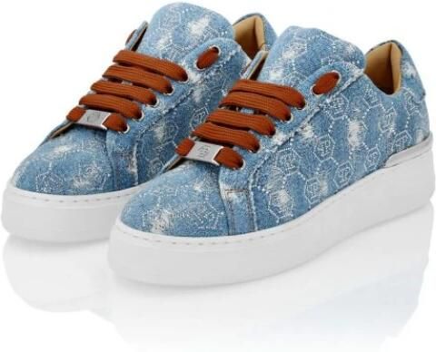 Philipp Plein Stijlvolle Sneakers voor Mannen Blue Dames - Foto 4
