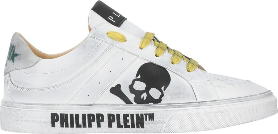 Philipp Plein Leather Low-Top Sneakers Retrokickz TM