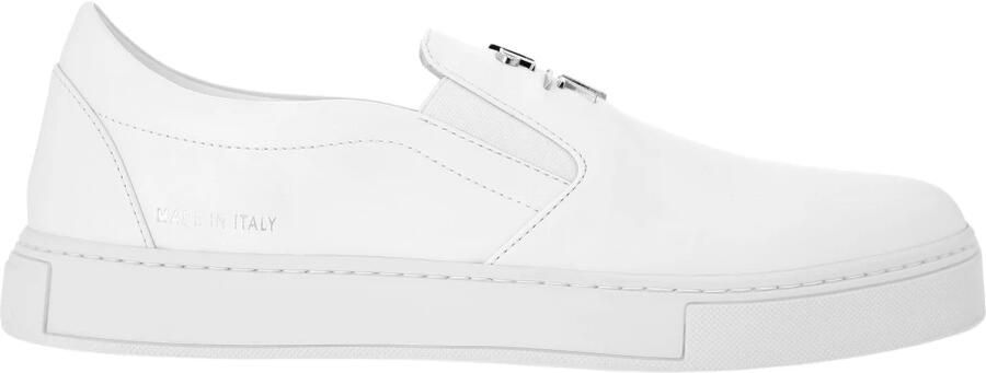 Philipp Plein Logo-Plaque Slip-On Sneakers