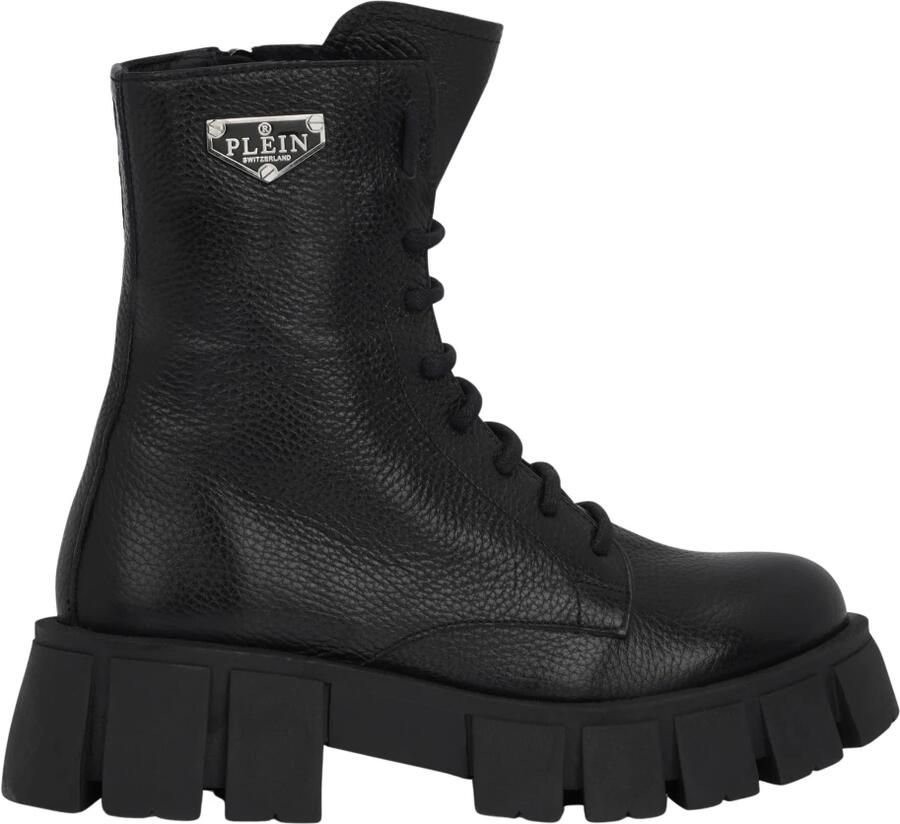Philipp Plein Low Flat Logo Laarzen