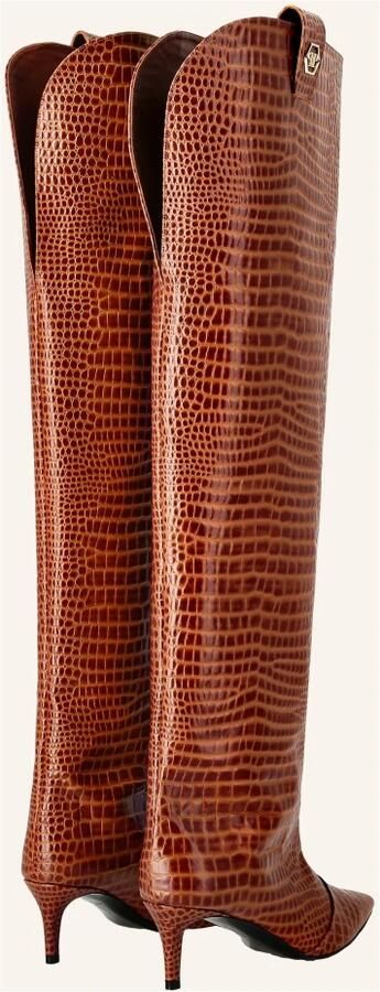 Philipp Plein Low-Heel Overknee Laarzen Cocco Print - Foto 2
