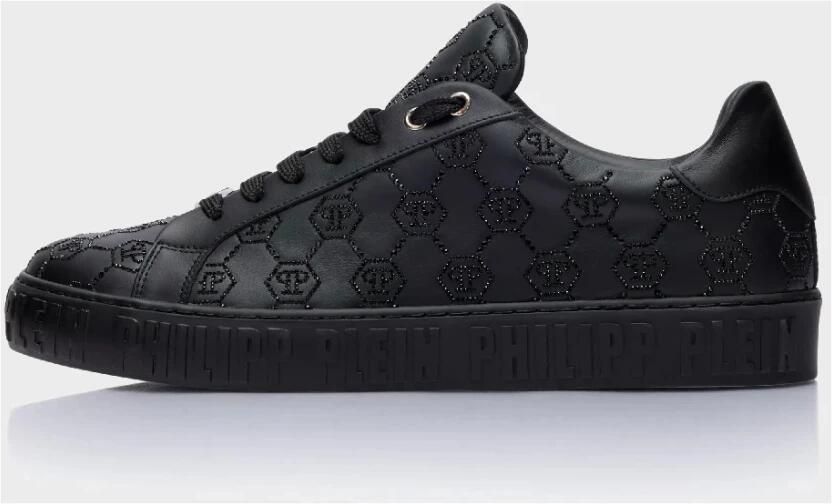 Philipp Plein Low-Top Carson Monogram Strass Sneakers - Foto 2