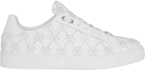 Philipp Plein Low-Top Carson Monogram Strass Sneakers