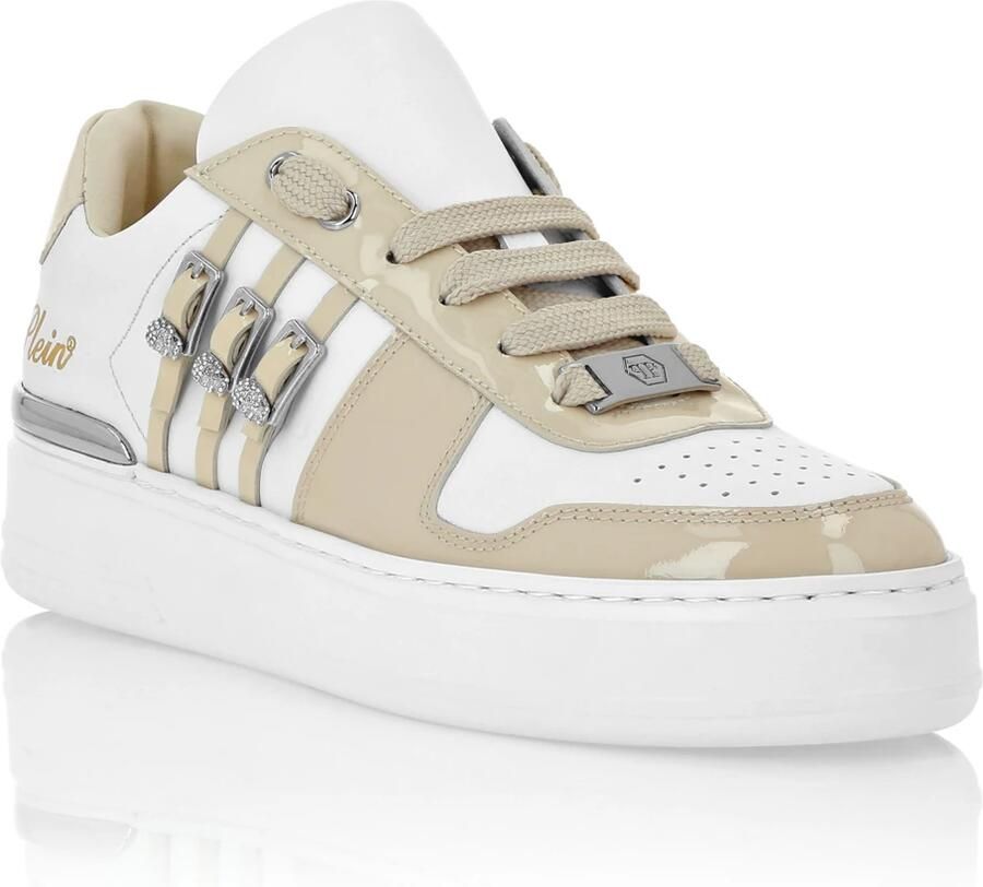 Philipp Plein Low Top Sneakers Belts Skull - Foto 3
