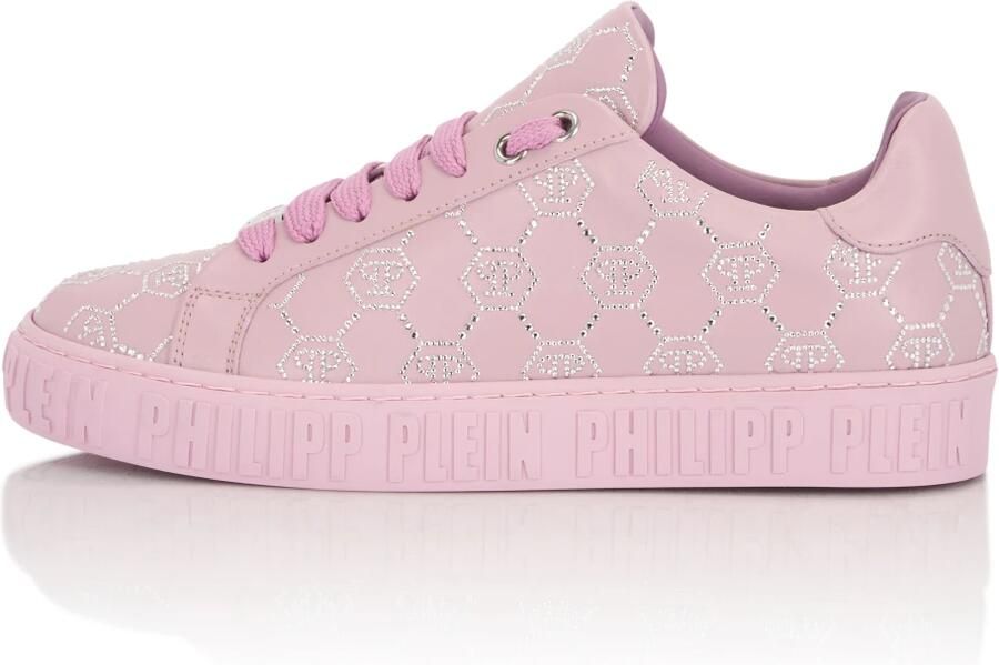 Philipp Plein Low-Top Sneakers Carson Monogram Strass - Foto 2
