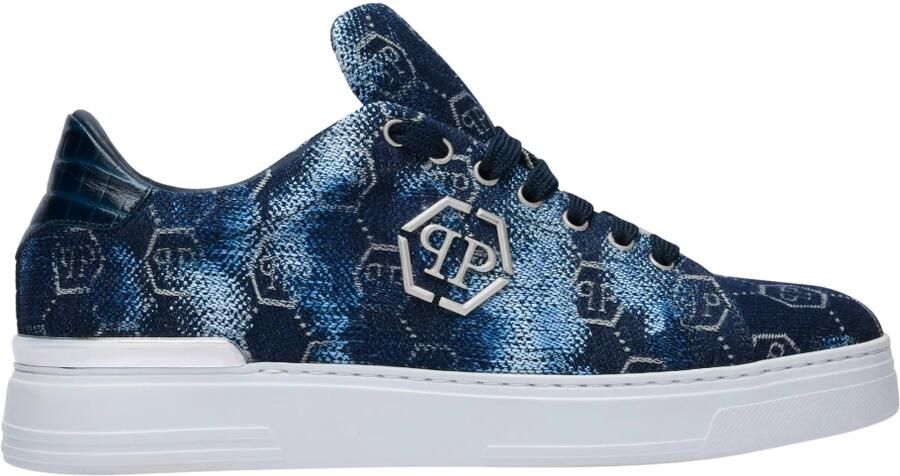 Philipp Plein Low-Top Sneakers Jacquard Monogram