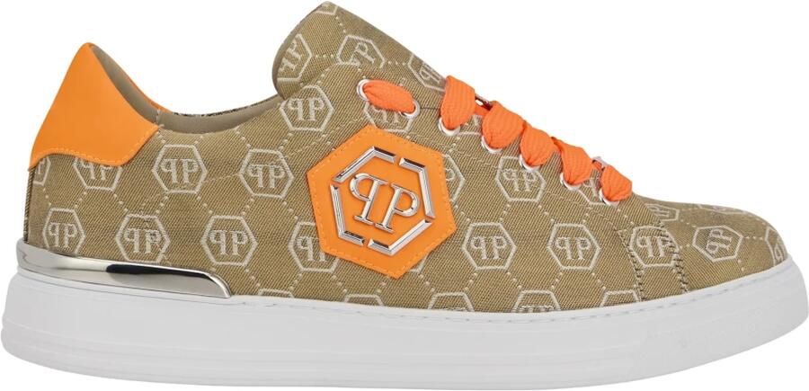 Philipp Plein Low-Top Sneakers Jacquard Monogram