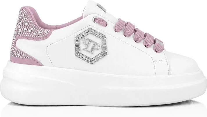 Philipp Plein Low-Top Sneakers Megastar Strass