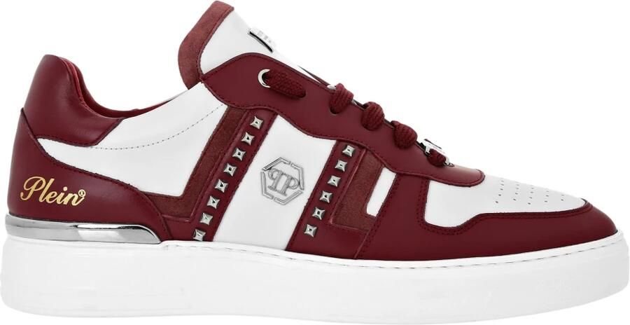 Philipp Plein Low Top Sneakers Mix Cut Studs - Foto 2