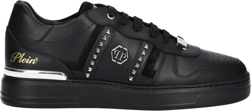 Philipp Plein Low Top Sneakers Mix Cut Studs