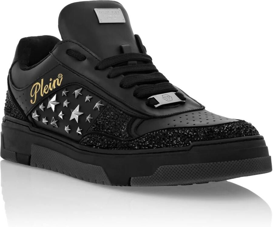 Philipp Plein Low-Top Sneakers Mix Studs Star