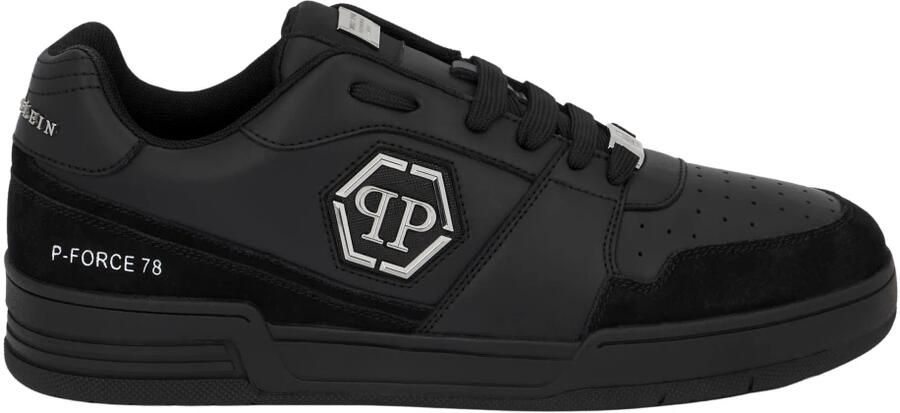 Philipp Plein Sneakers laag 'P-Force 78' zwart zilver