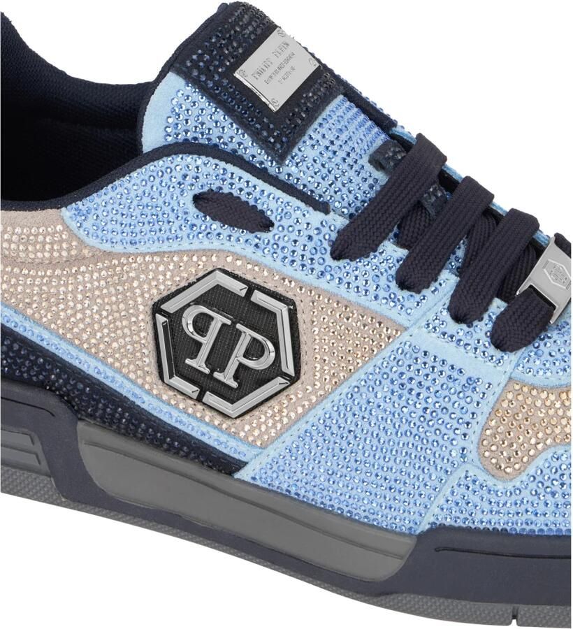 Philipp Plein Low-Top Sneakers P-Force 78 Strass - Foto 6