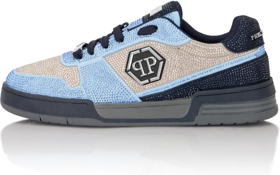 Philipp Plein Low-Top Sneakers P-Force 78 Strass - Foto 5