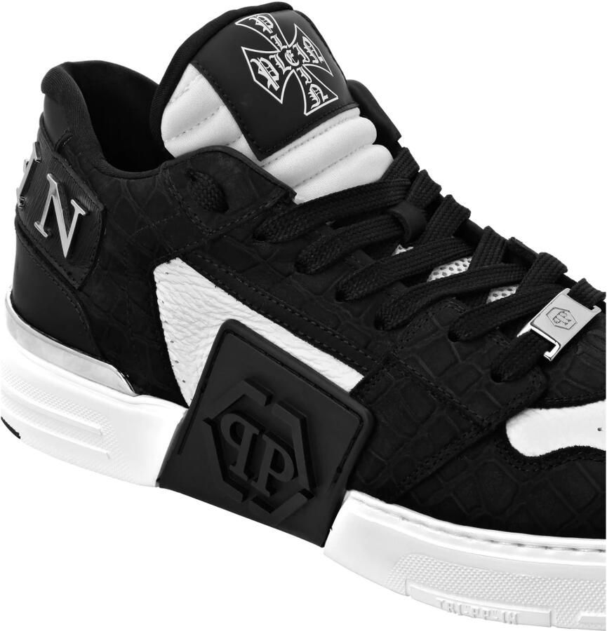 Philipp Plein Low Top Sneakers Phantom Cocco