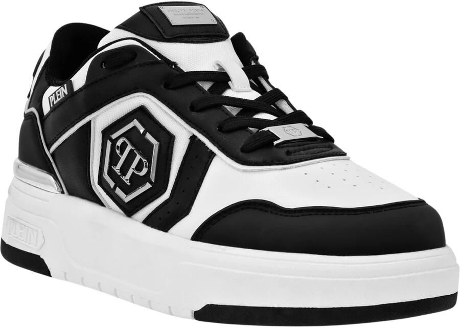 Philipp Plein Sneakers laag ' Predator ' zwart wit