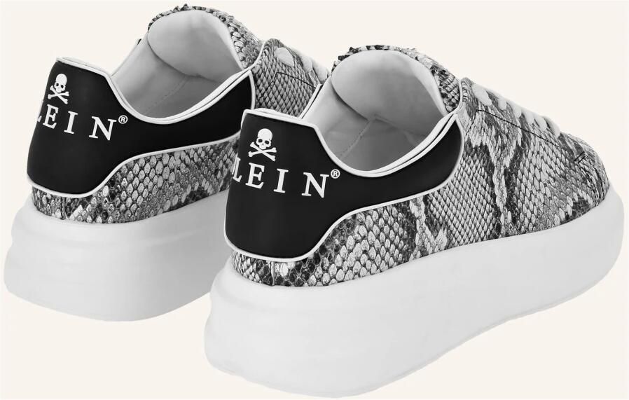 Philipp Plein Low Top Sneakers Roccia Python Print