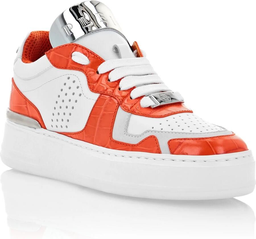 Philipp Plein Low-Top Sneakers Silver Surfer - Foto 2