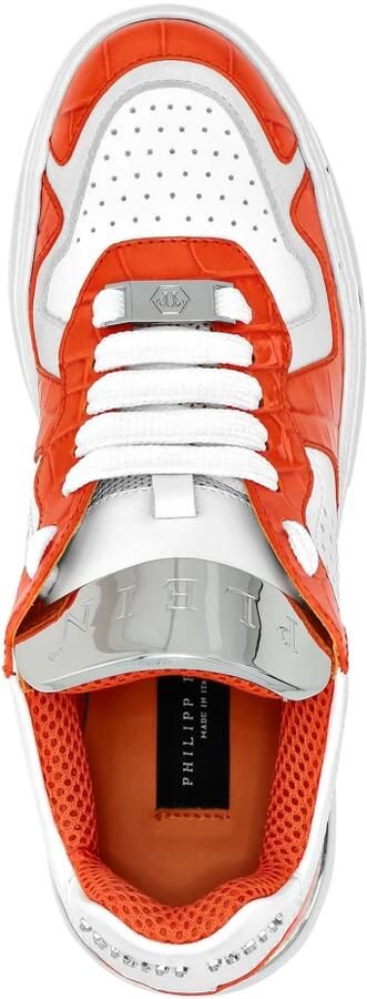 Philipp Plein Low-Top Sneakers Silver Surfer - Foto 3
