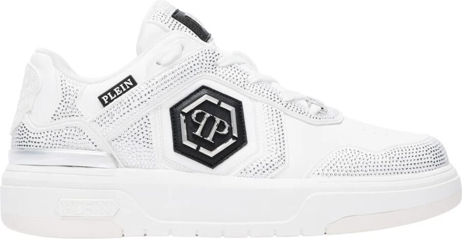 Philipp Plein Low-Top Sneakers Sk8R Strass
