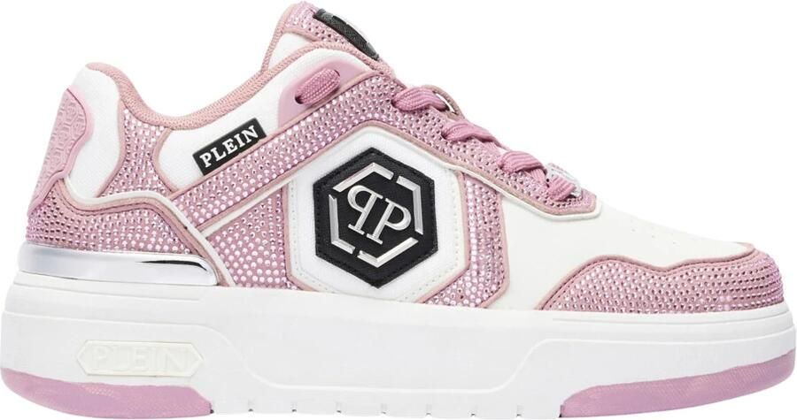 Philipp Plein Low-Top Sneakers Sk8R Strass