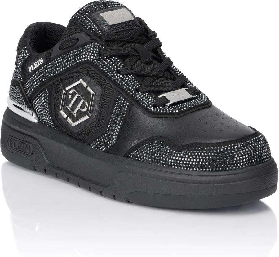 Philipp Plein Low-Top Sneakers SK8R Strass - Foto 3